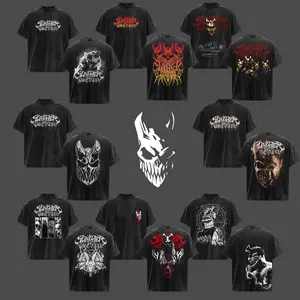 [COLLECTION] Slaughter To Prevail T-Shirt, Alex Terrible Grizzly T-Shirt, Unisex Oversize Heavyweight Cotton Metal Band Tee, Gift for Metal Music Lovers, Gothic Aesthetic Streetwear Top