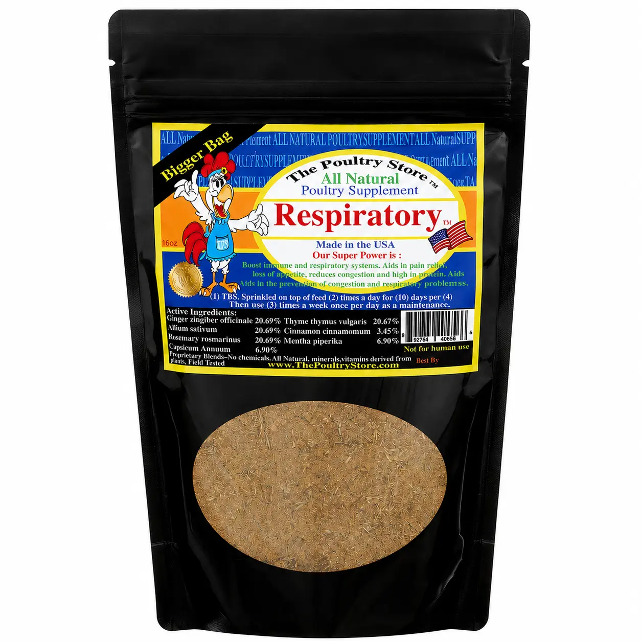 Natural Respiratory Support  for Farm Animals & Poultry, Farm Animal Health Supply