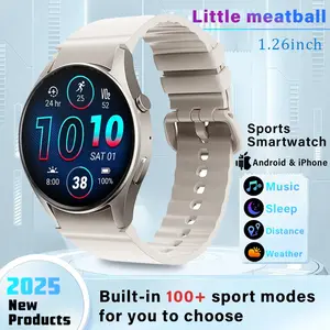 Women's & Men's Smartwatch with Call Function, Compatible with iPhone/android, Round Design, Fitness Tracker