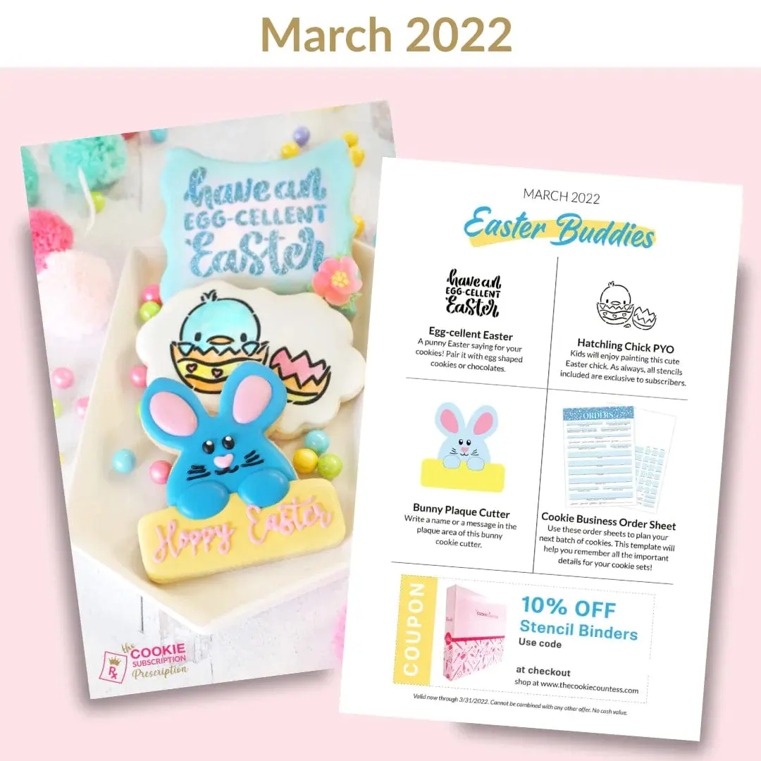 March 2022 Subscription Box- "Easter Buddies"