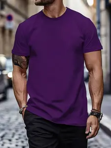 2026 Coachella Essential Purple Cotton T-Shirt, Unisex Oversized Heavyweight Tee, Festival Streetwear for Men & Women