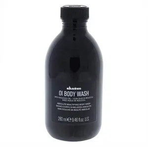 Davines OI Body Wash with Roucou Oil - 9.46 fl oz Gentle Cleansing & Hydration Shower Gel for Soft Skin Care