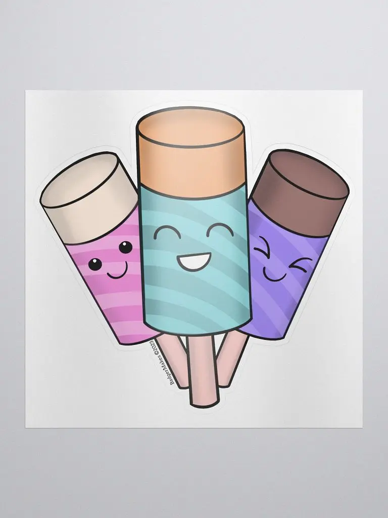 Push-up Pop Sticker