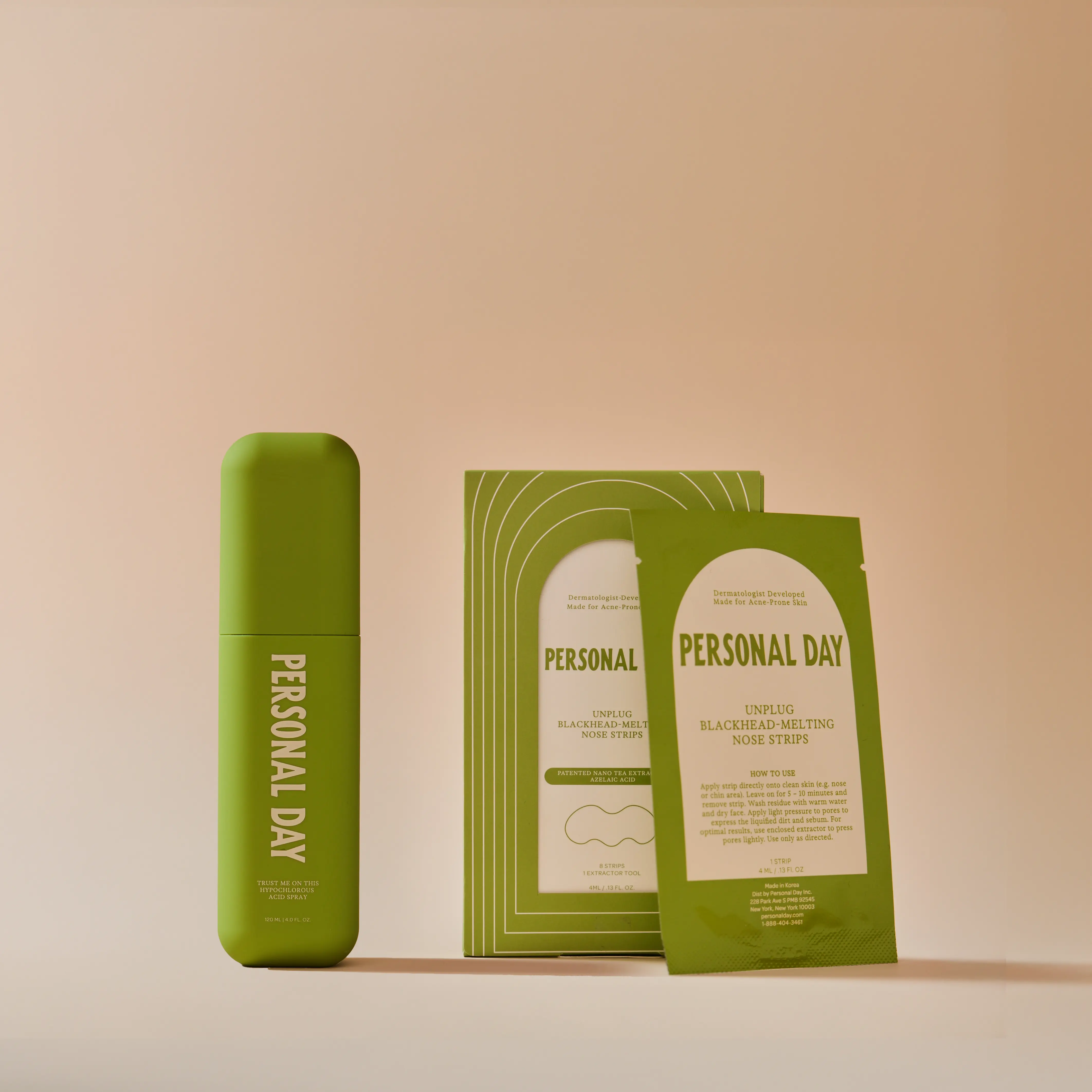 Clear Skin Spray + Strips Duo