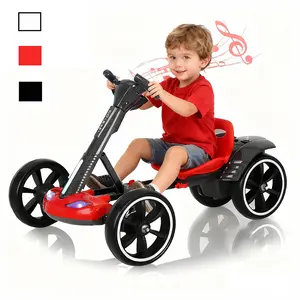 Children's Electric Go Kart - Foldable Ride-On Toy with Remote Control for Dual Motor - Kid's Toy Car