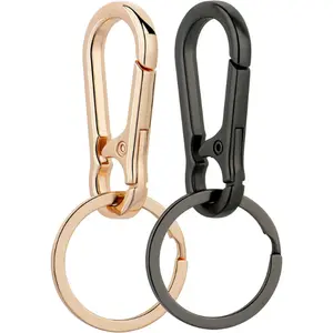 Metal Keychains Keyring Key Chain Ring Clip Holder Organizer for Home Car Keys Key Finder Women Men