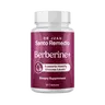 Santo Remedio Berberine, Dietary Supplement, Vegetarian, No Added Sugar, 60 Capsules, 30 Servings.