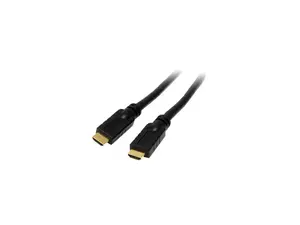 StarTech.com HDMIMM20HS 20 ft. Black Connector A: 1 x HDMI, Male Connector B: 1 x HDMI, Male High Speed HDMI Cable with Ethernet Male to Male
