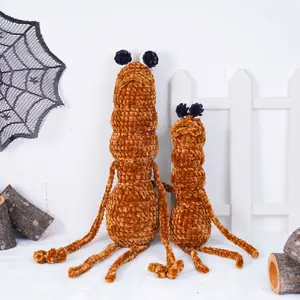 Marcus the Worm Crochet Plushie Handmade: Amigurumi Toy DIY Gift for Christmas, I don't like this rock