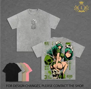 Limited Edition Nelliel Tu Odelschwanck Bleach Vintage Washed Anime T-Shirt Oversized Boxy Fit Heavyweight Cotton Graphic Tee Arrancar Espada Streetwear Shirt Unisex Daily Wear Gift for Bleach Anime Fans