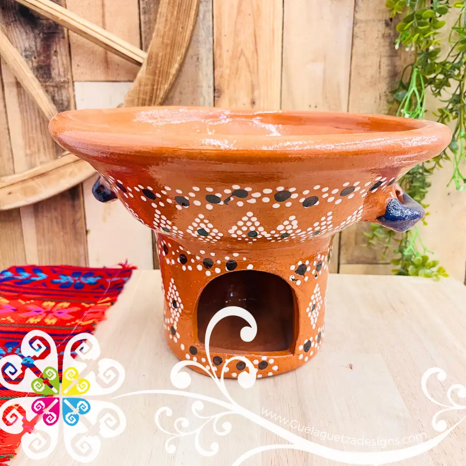 Capula Dots Anafre de Barro - Chafing Dish - Mexican Kitchen