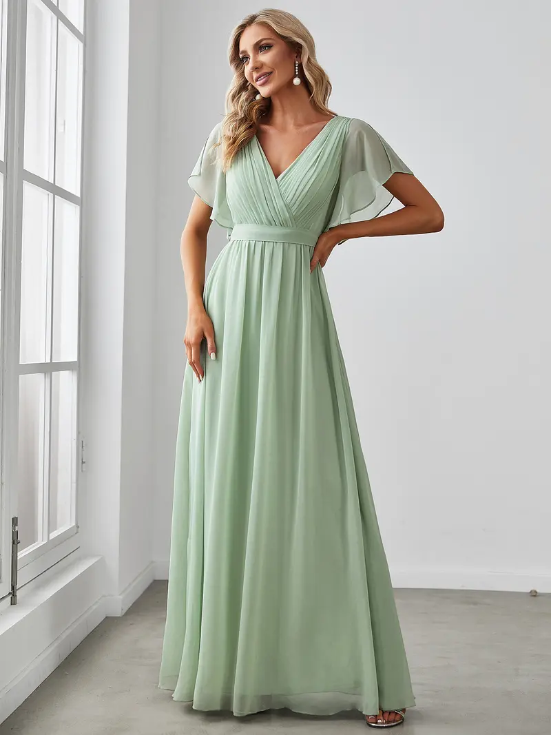 vintage teal bridesmaid dresses Brinley Teal Modest Bridesmaids Dress main image 0