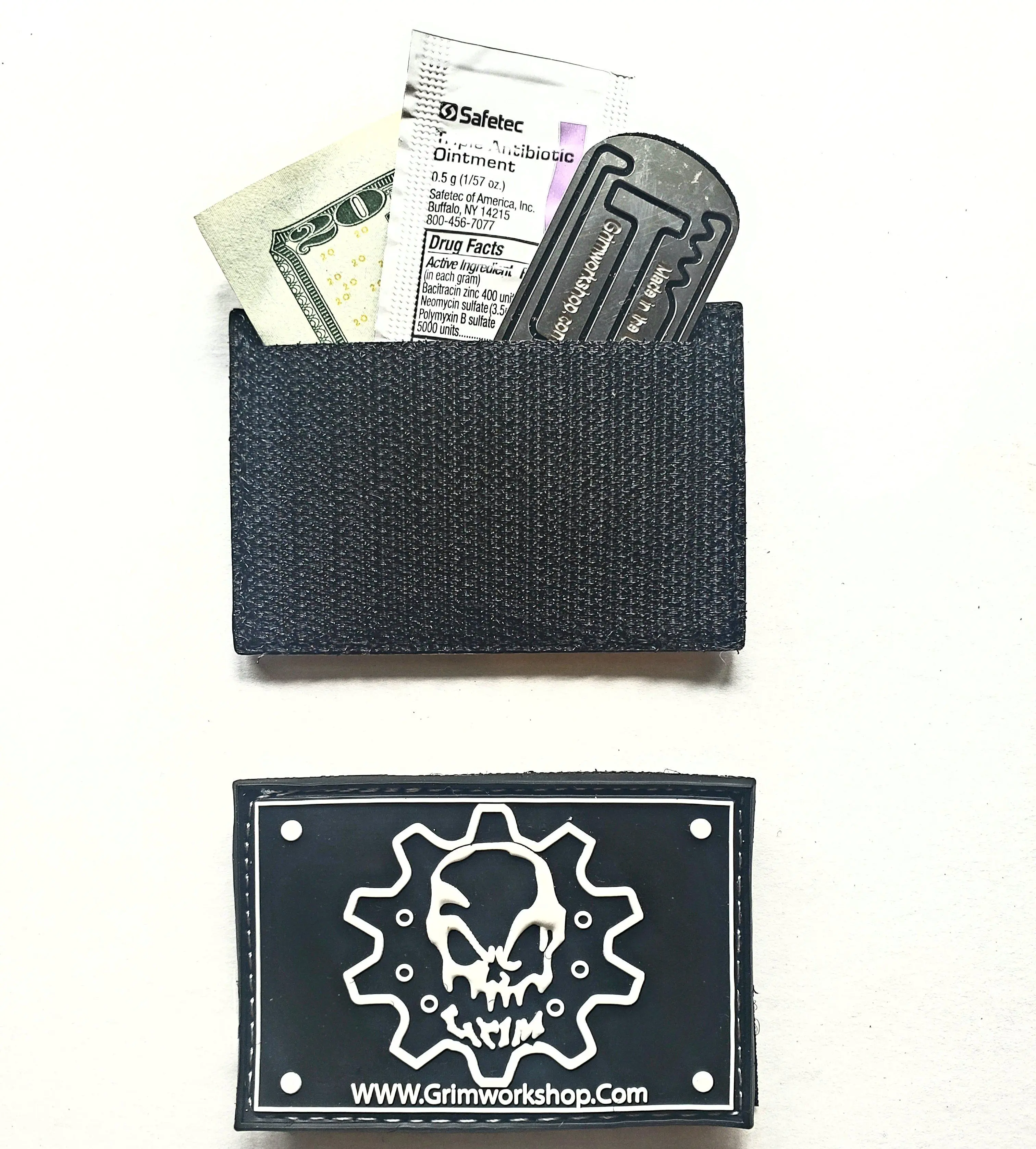 Grim Tool Kit Morale Patch with Hidden Pocket