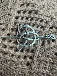 Viking Vintage Celtic Knot Sweater Pin Shawl Clip, Fashion Party Accessory, Valentine's Day Mother's Day Father's Day Birthday Gift