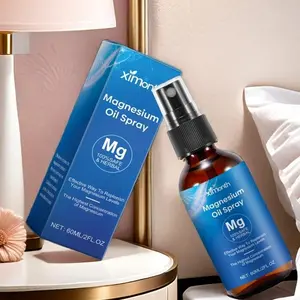 Magnesium Oil Sleep Assistance Spray, Sleep Essential Oil Spray, Night Sleep Aid Spray, Sleeping Spray, Personal Care Product for Women & Men