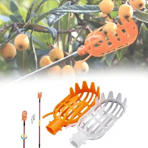 Garden Basket Fruit Picker Head Multi-Color Plastic Fruit Picking Tool Catcher Agricultural Bayberry Jujube Picking Supplies Garden Plant Supplies