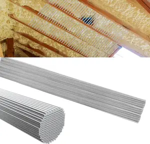 16 Inch Insulation Support Wire,50 Pcs Insulation Bracket Metal Insulated Support Rods,Stainless Steel Metal Insulated Wire for Attic,Garage,Ceiling Insulated,Basement