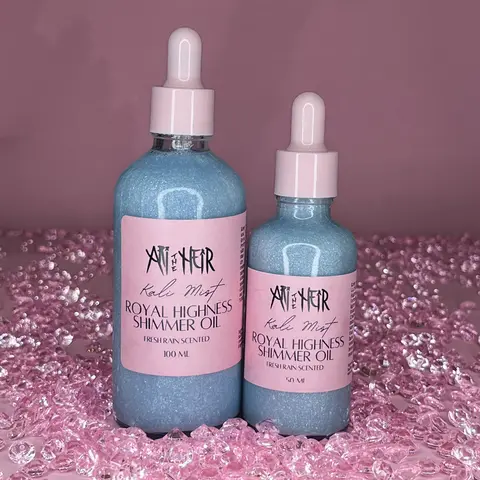 Kali Mist Shimmer Body Oil - Fresh Rain scented