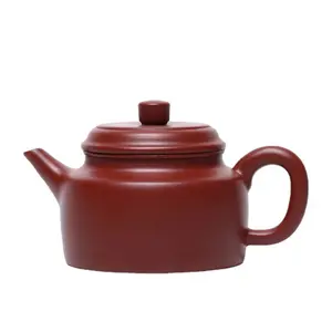 Yixing Clay Teapot 7oz Chinese Zisha Tea Pot Dahongpao Mud  Handmade Traditional Kungfu Tea Set for Brewing Loose Tea with gifts box purples and