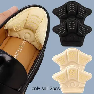 Self-Adhesive Thick Cushioned Shoe Insole Patches, Non-Slip Foam Heel & Arch Support, Heavy-Duty Padding for Flat Feet & High Heels