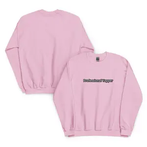 Professional Yapper Embroidered Sweatshirt, Pro Yapper Sweater, Mom Gift, Love to Talk Embroidery, Gift For Mom EMB, Women Women, Womenswear, Vintage Hoodie