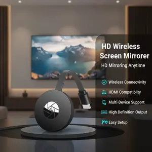 Wireless HD Mirroring Multiple Device Mobile Phoneconnected To TV HD 1080P Projection Computer Ipad WIFI Live Screen Projector
