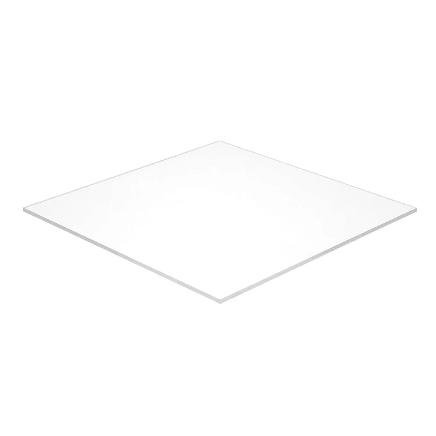 Falken Design Acrylic Plexiglass Sheet, White Translucent 32% (7328), 12" x 18" x 1/4"