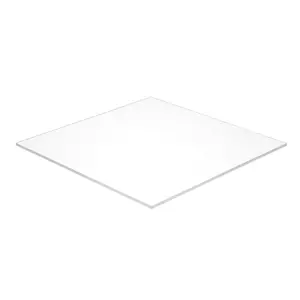 Falken Design Acrylic Plexiglass Sheet, White Translucent 32% (7328), 12" x 18" x 1/4"