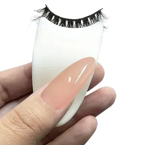 False Eyelashes Applicator, Daily Use Eyelash Extension False Cluster Lashes Applicator Tool, False Eyelash Applicator Tool, Eyelash Auxiliary Clip, Eyelash Makeup Tool, Cosmetic, Individual Eyelash Kit Tool