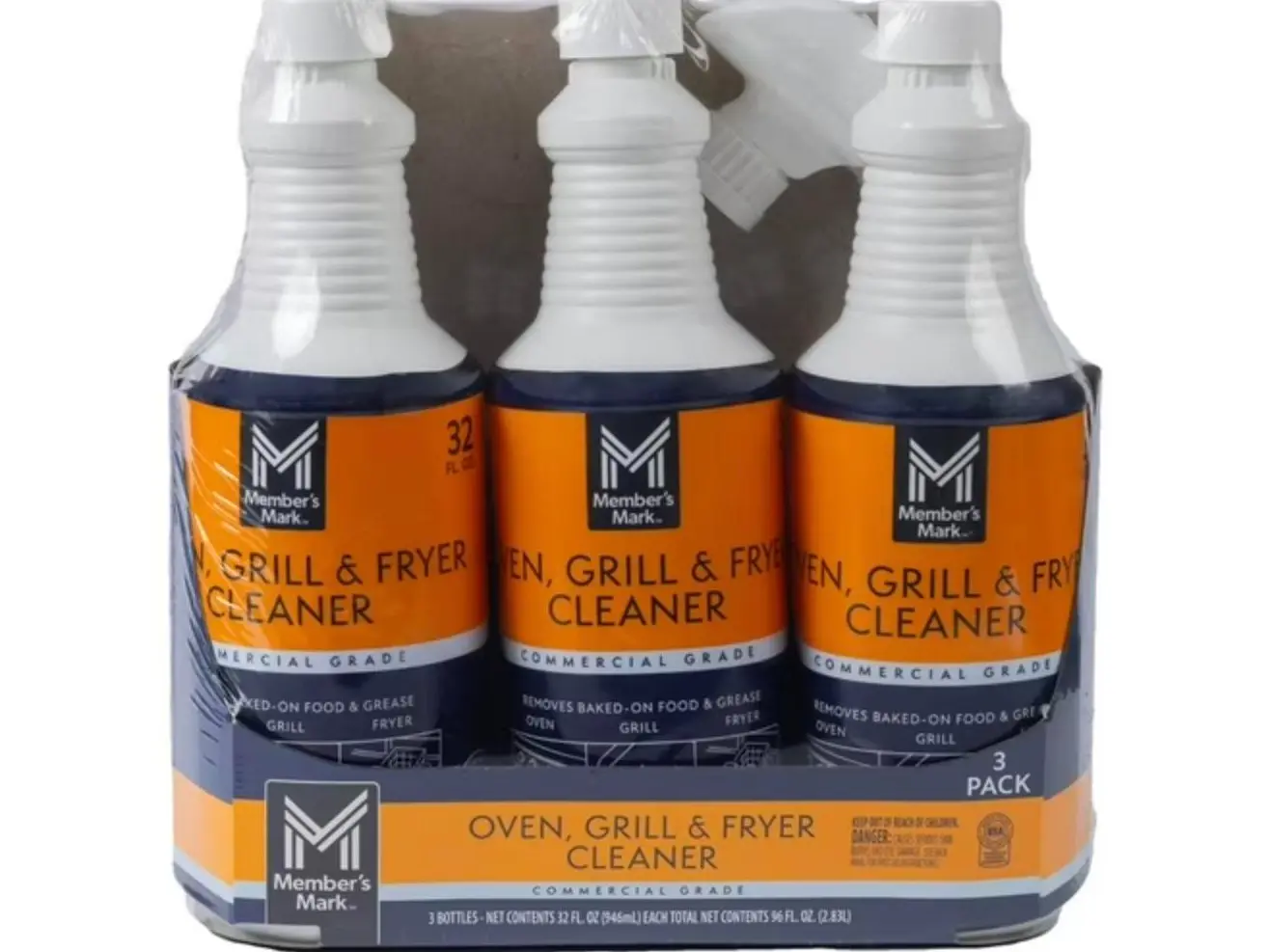 New Packing Commercial Oven, Grill and Fryer Cleaner, 32 oz., 3 pk. New Packing Commercial Oven, Grill and Fryer Cleaner, 32 oz., 3 pk.