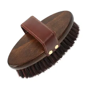 Horse brush wooden horse brush horse leg brush horse cleaning