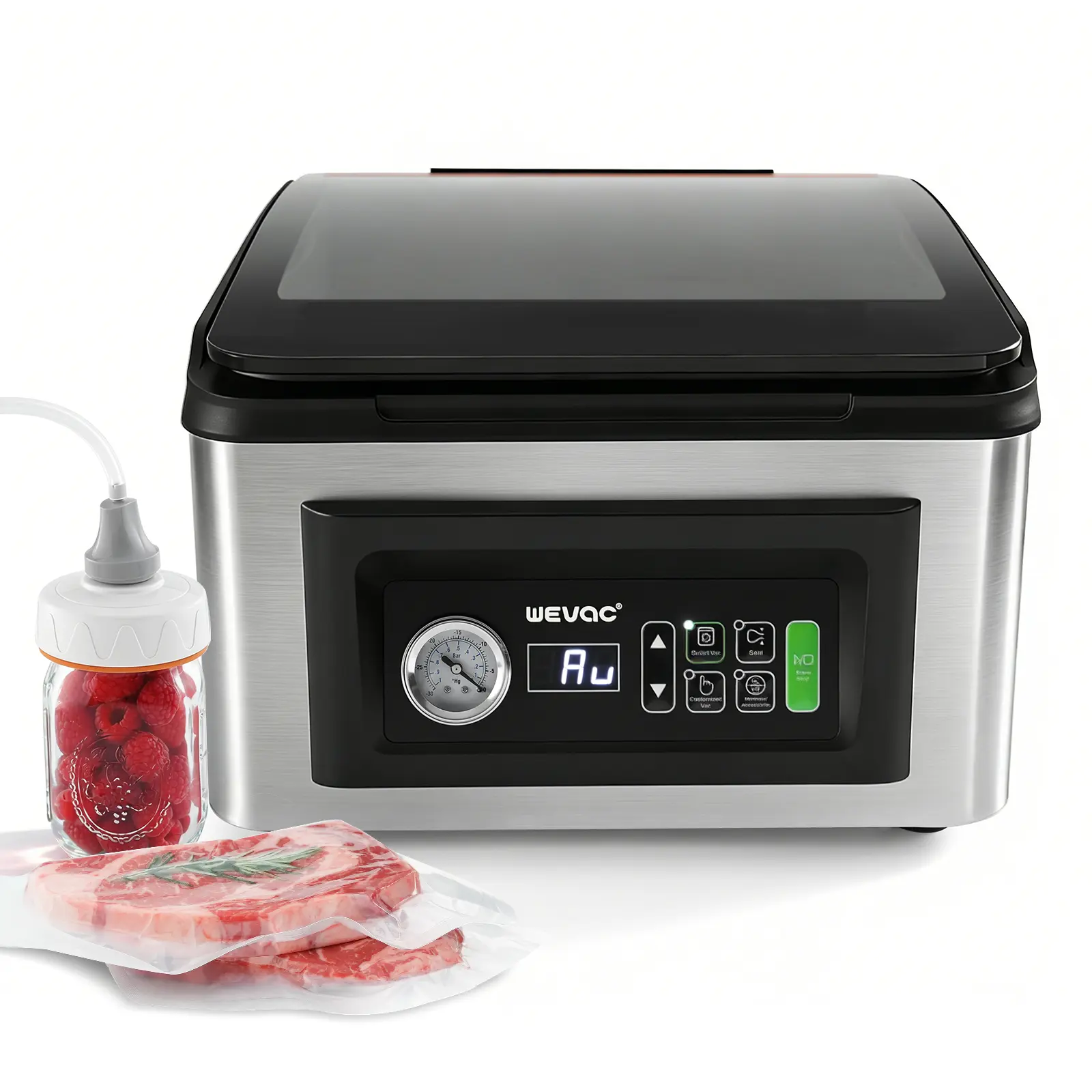 Wevac CV12 Pro 12" Automatic Vacuum Sealer - Household Kitchen Vacuum Sealing Machine for Home Use