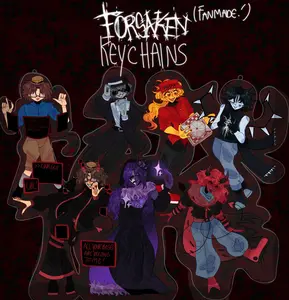 FORSAKEN Keychains | 007n7, Chance, Elliot, Two Time, Noli, C00lkidd,  Great For Daily Use Or As Thoughtful Little Gifts For Your Friends And Yourself.