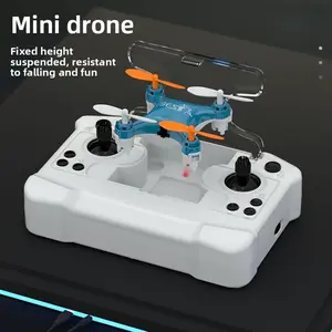 Mini Pocket Drone for Kids & Beginners Nano RC Quadcopter with Altitude Hold Stress Relief Fun Toy Durable Small RC Helicopter Gift Great Hobby Toy for Indoor Outdoor Play Fixed Height Suspended