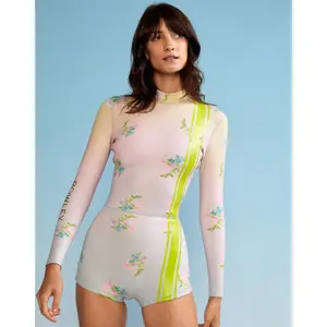 Ombre Floral Wetsuit