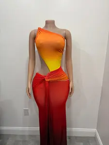 OMBRÉ MAXI DRESS