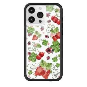 Wildflower Cases - Bugs n' Berries, Limited Edition iPhone Case | Durable Protection Dainty Floral Trendy Fruit