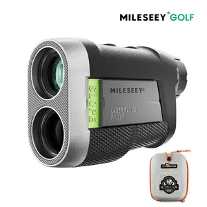 MILESEEY PF260 Golf Rangefinder - Rechargeable with Flag Lock Pulse Vibration, Slope Switch, Magnetic Mount, GolfAccessories and Professional-Grade Performance，Rechargeable.Outdoorfun,summervibes Golf Cart Golf Ball