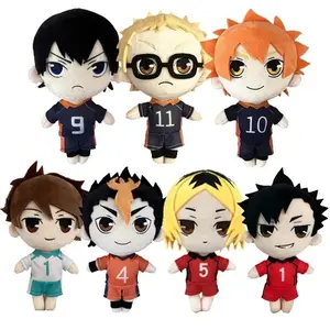 20cm Haikyuu Plush Doll ToyHinata Shyouyou Kageyama Stuffed Toys Kei Tooru Kenma Tooru Cute Throw Pillow Collection Gifts