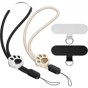 Adjustable Phone Lanyard, Camera Wrist Strap, Nylon Wrist Lanyard, Phone Wristlet, Anti Theft Phone Strap, Lanyard for Earphone, USB Flash Drive, ID Name Tag Badge