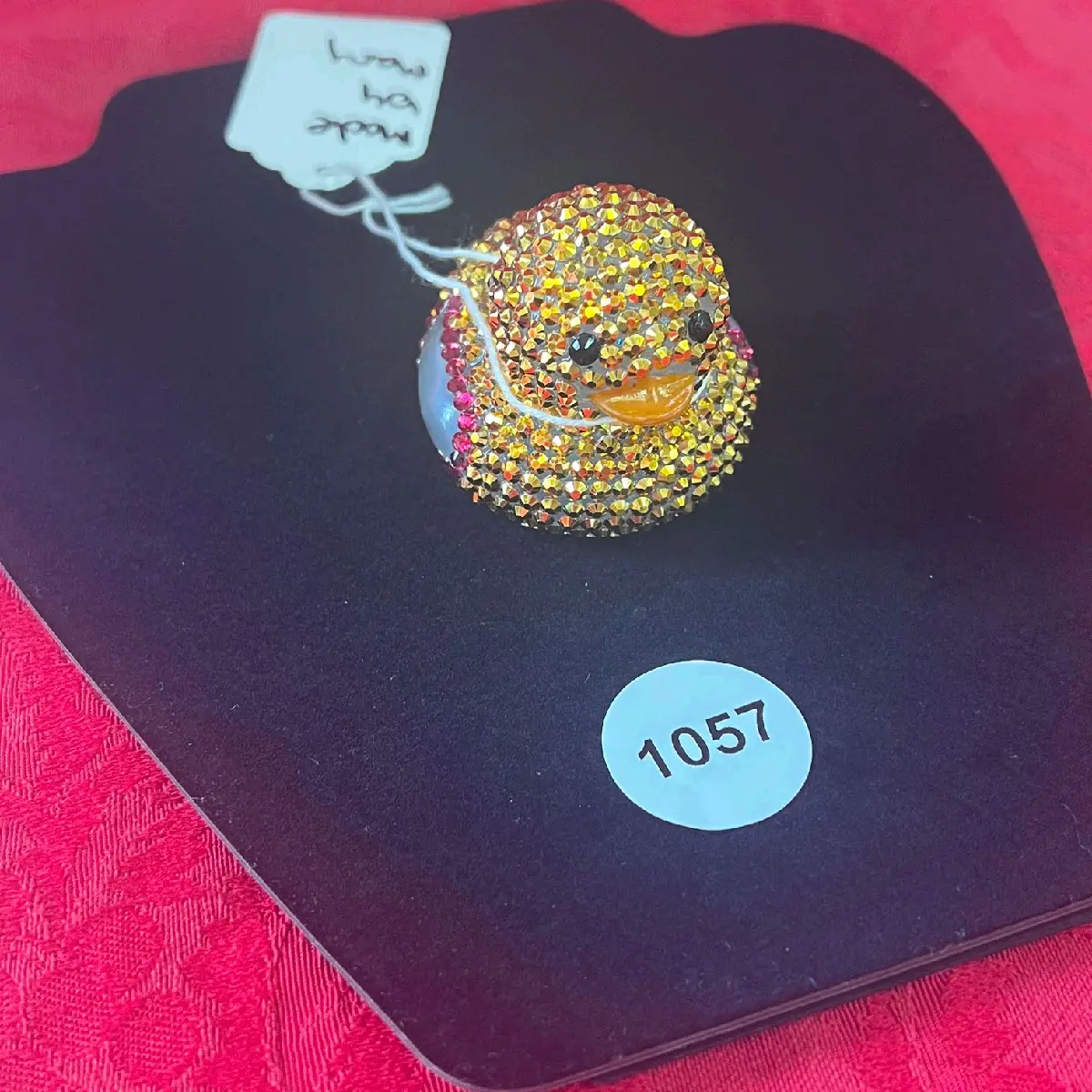 Rhinestone Duck for Jeeps and Fun - Perfect for Jeep Enthusiasts