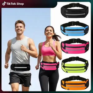Women's Running Fanny Pack - Slim, Sporty Waist Belt Bag with Phone Holder, Ideal for Runners - Comfortable and Stylish Running Belt for Men and Women