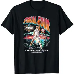 Florida Walter Clayton Jr. Final Four 2025 Men’s Basketball T-Shirt
