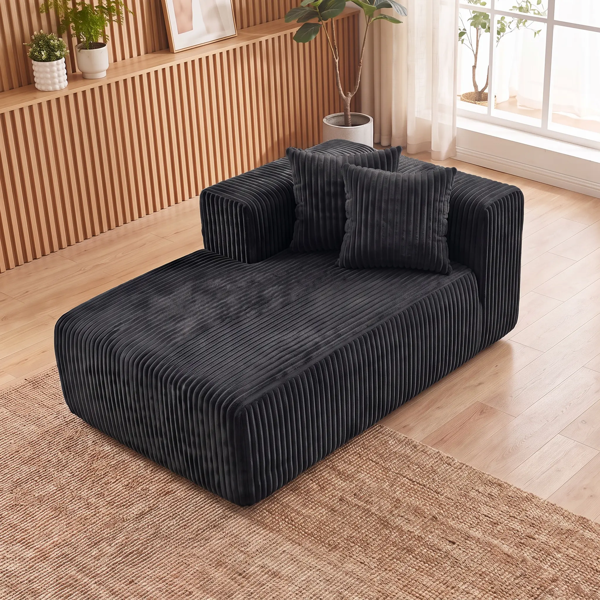 【Clearance Sale】Boneless Modules 2 Seater Sofa No Assembly