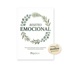 Prycken RESETEO EMOCIONAL | Libro de Sanación Emocional y Crecimiento Personal. Plan de 30 Días para Reconstruirte, Sanar y Establecer Límites Saludables. Incluye Audio QR | Limited-Time Free Shipping