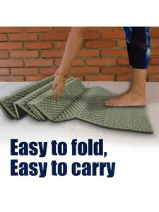 Foam Camping Pads For Sleeping, Foldable Closed Cell Foam Camping Mattress, Waterproof Outdoor Sleeping Mat For Ultralight Backpacking Thru-Hiking Ultralight Closed Cell Mattress, Waterproof Soft Mat For Adults Sleeping Pad