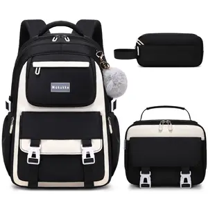 MAKUKKE Laptop Backpacks for Girls Book Bag Set, 2025 Back to School Cute School Bag for Teens Anti Theft Travel Daypack Bags Bookbags for Summer 2024 Teens Girls Women