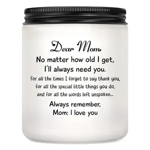 Mother’s Day Gifts,Best Mom Gifts, Gifts for Mom from Daughter Son,Birthday Thanksgiving Christmas Gift for Mother Stepmother Adoptive Mother - Lavender Scented Candle tiktokshopspringglowup