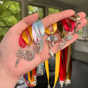 “Eyes of Supernatural” ribbon necklaces collection #1