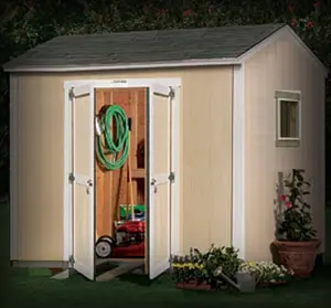 Shed How-to Book; Paper Pattern Plan to DIY and Easily Build 10x8 Gable Utility Storage Building with Ramp